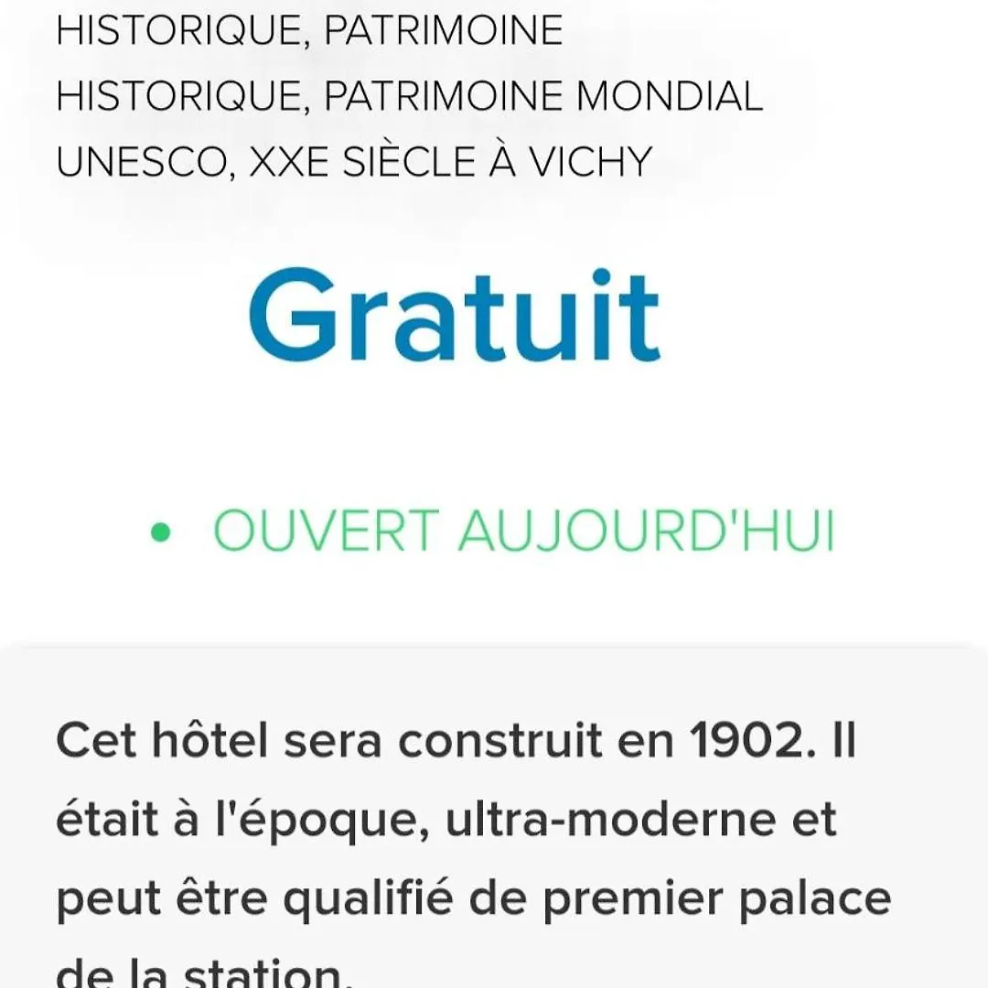 Apartment In Historical Center Of Vichy Palais Belle Epoque ,International